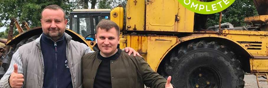 Buying a Tractor for OLEXANDR KRYVOSHEYA (Kyiv Oblast, Kozarovychi village)