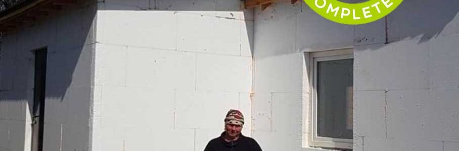 House Rebuilding for IRYNA SHEVCHENKO (Zagaltsi village, Kyiv Oblast)